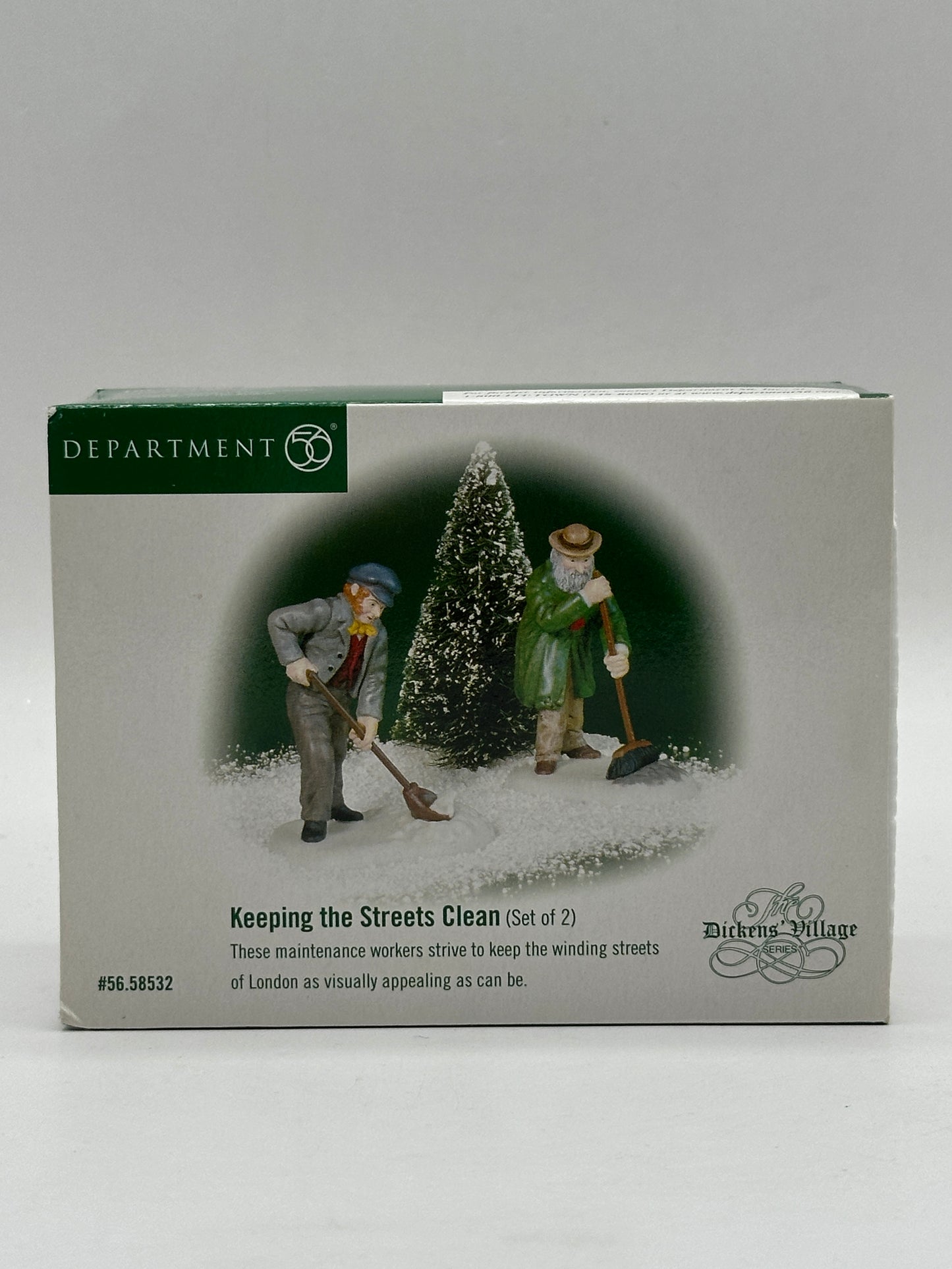 Department 56 - Keeping The Streets Clean - Dickens' Village