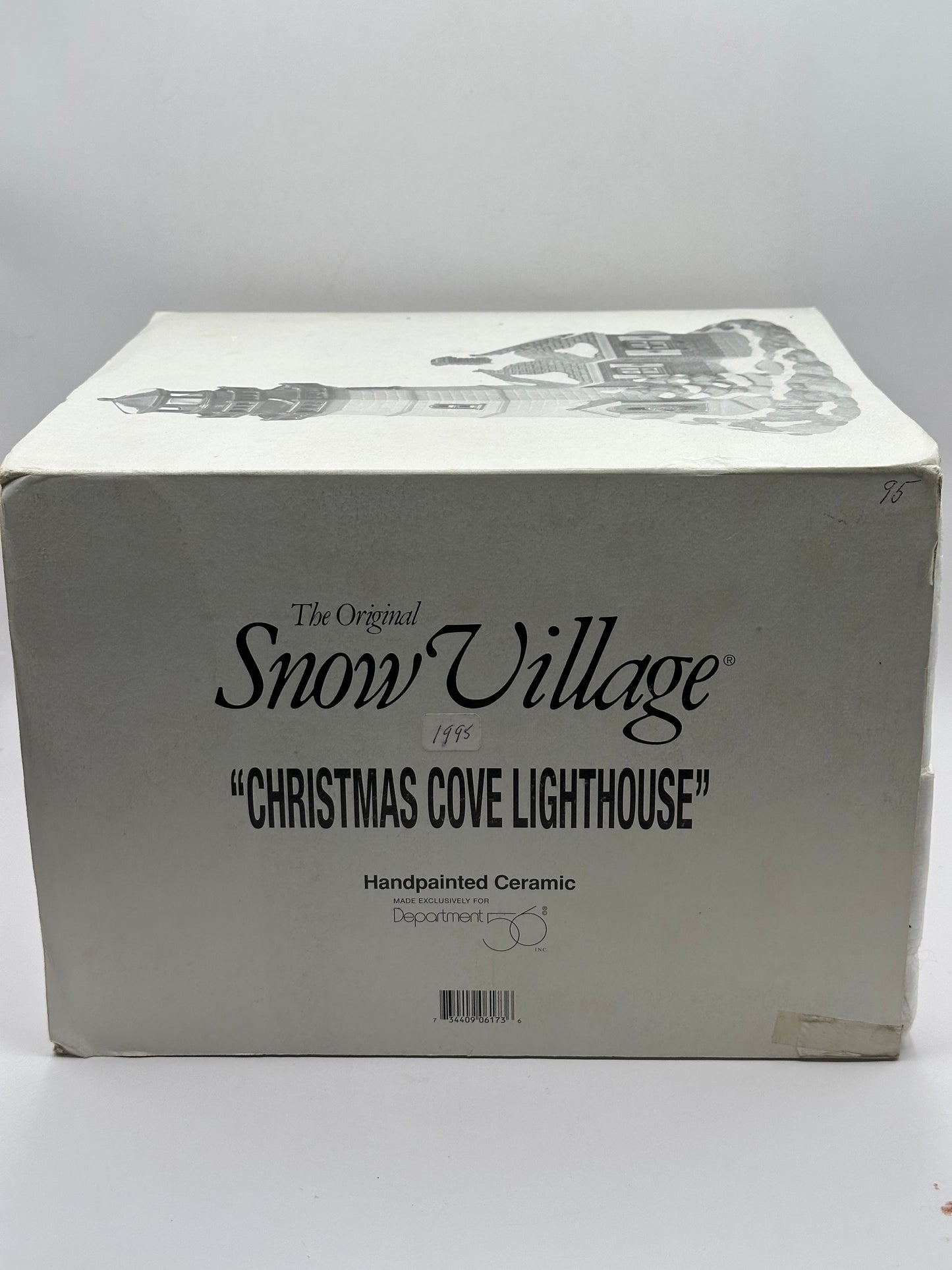 Department 56 - Christmas Cove Lighthouse - Original Snow Village