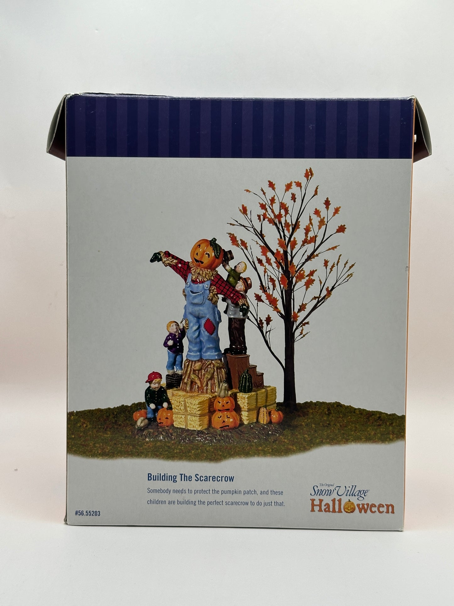 Department 56 - Building The Scarecrow - Snow Village Halloween