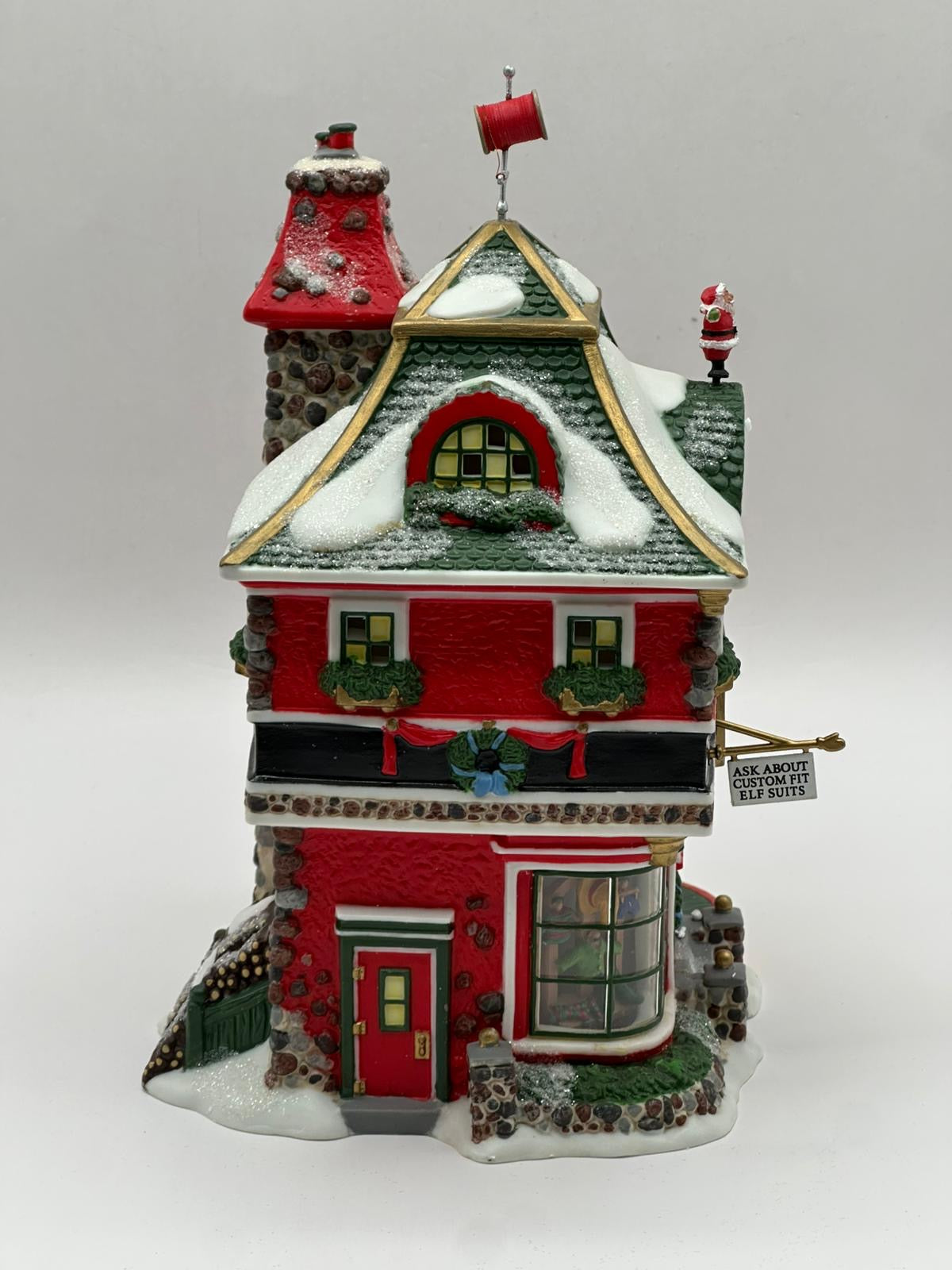Department 56 - Santa's Tailor Shop - North Pole Series