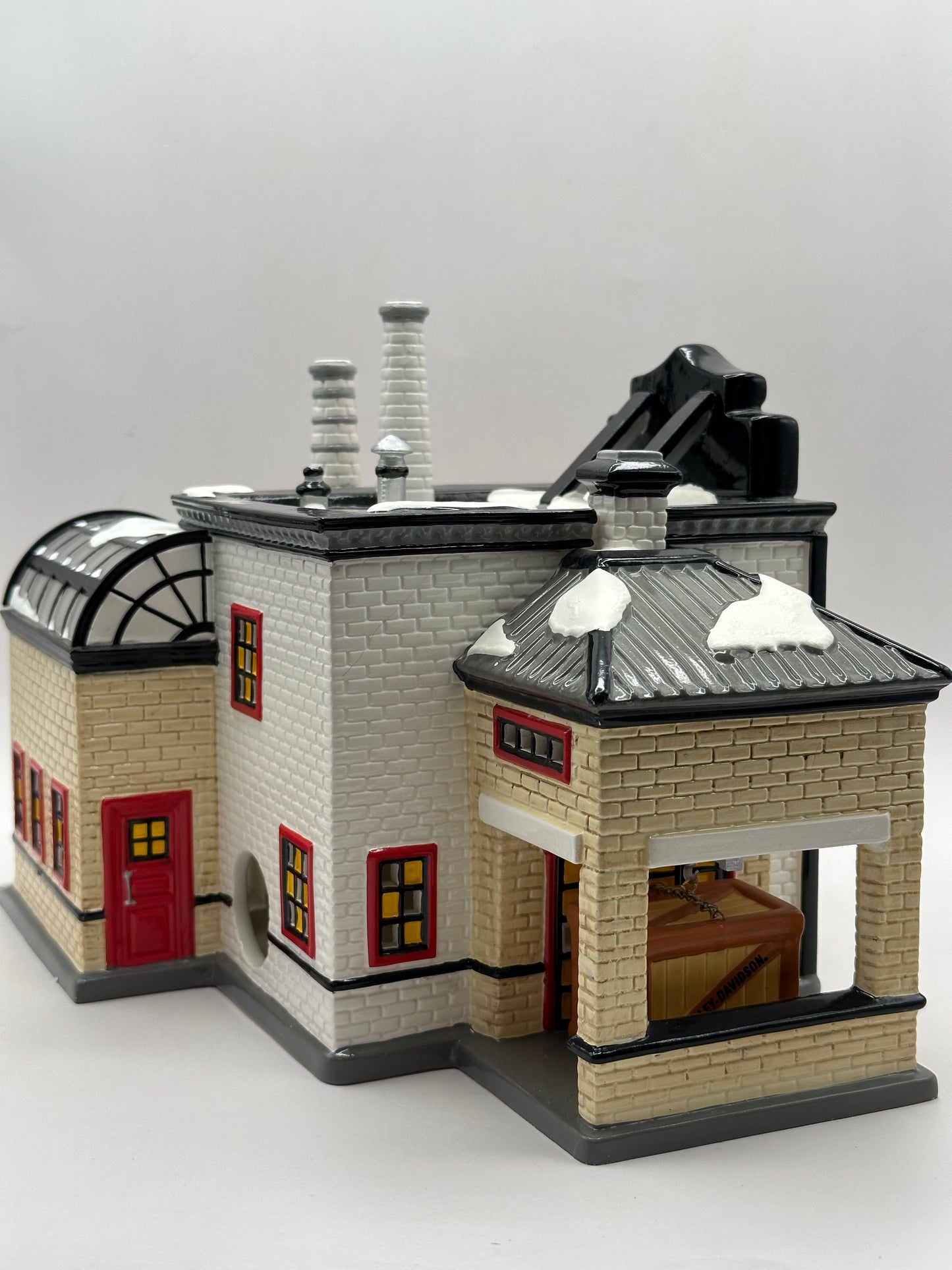 Department 56 - Harley-Davidson Manufacturing - Original Snow Village