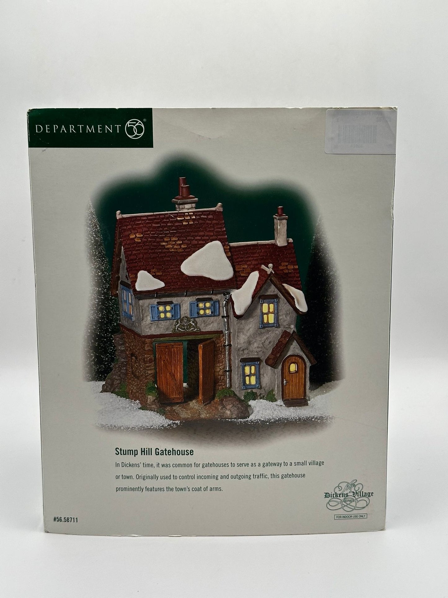 Department 56 - Stump Hill Gatehouse - Dickens' Village