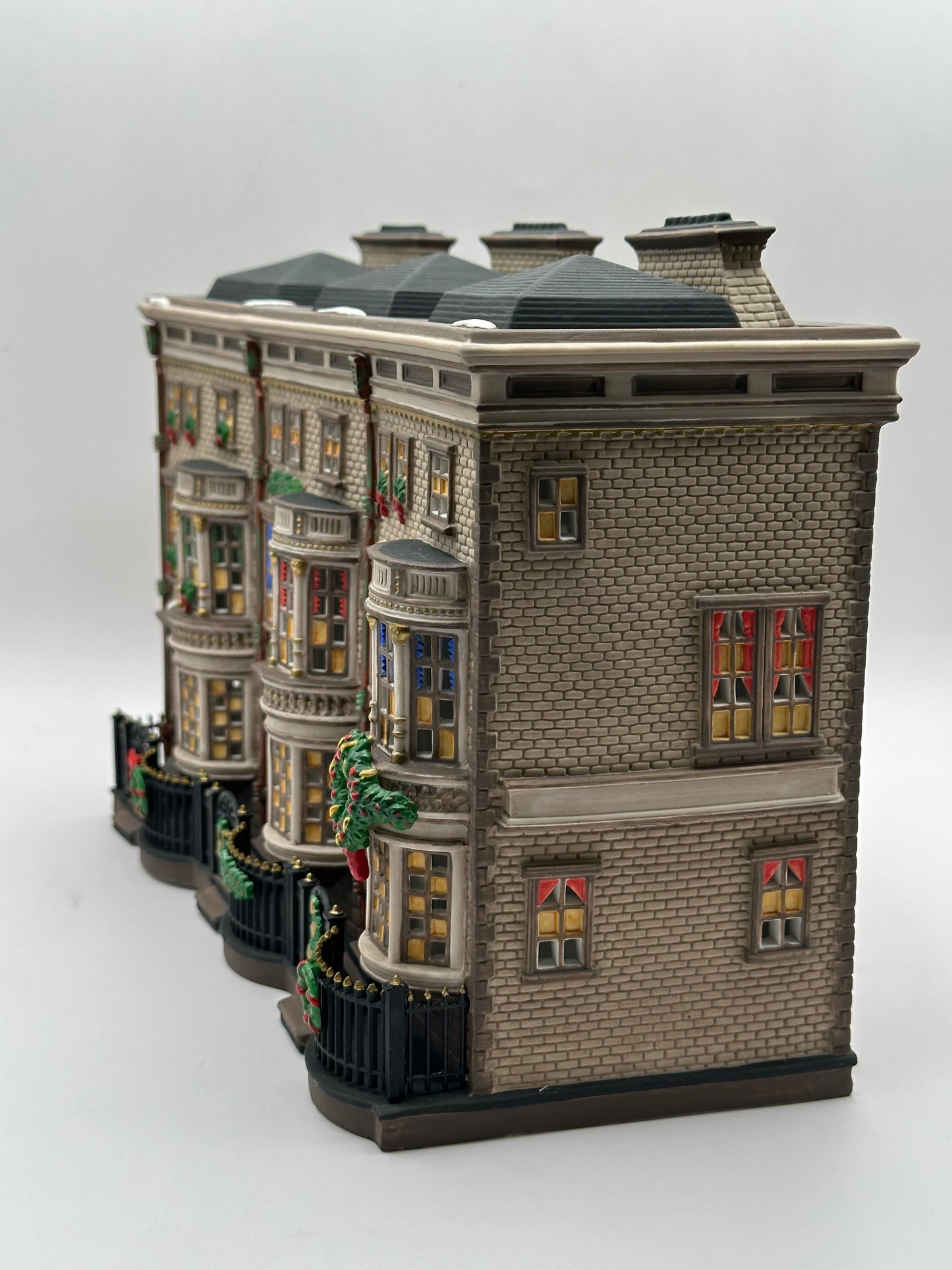 Department 56 - Mulberrie Court Brownstones - Dickens' Village