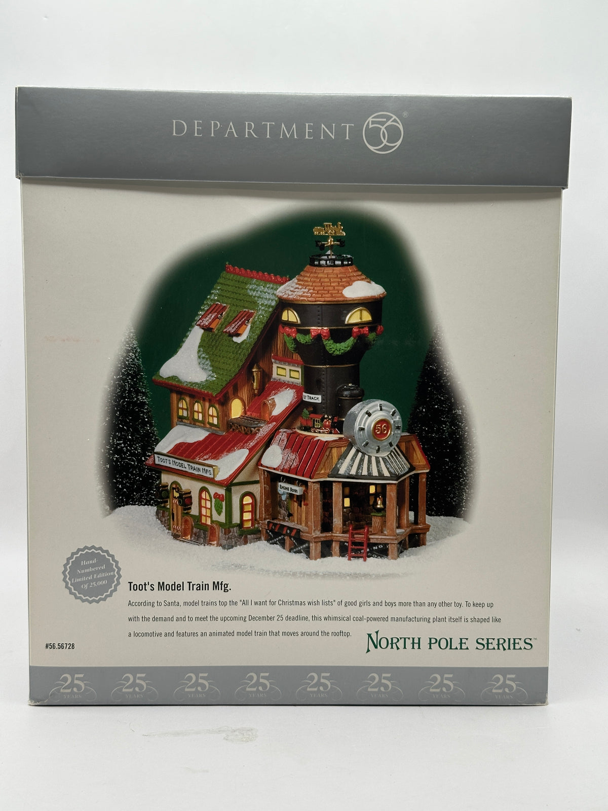 Department 56 - Toots Model Train Mfg. - North Pole Series