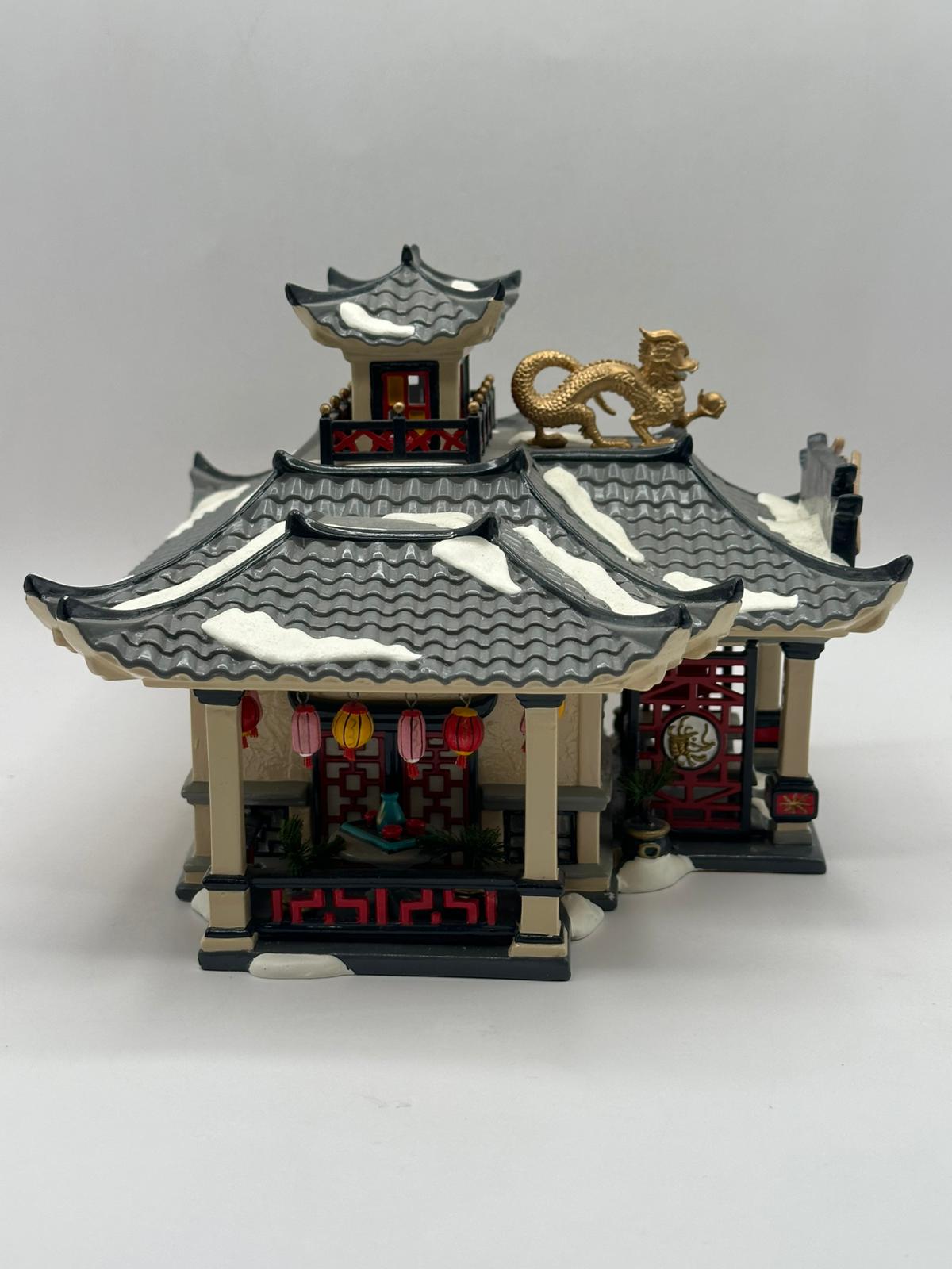 Department 56 - Lucky Dragon Restaurant - Original Snow Village