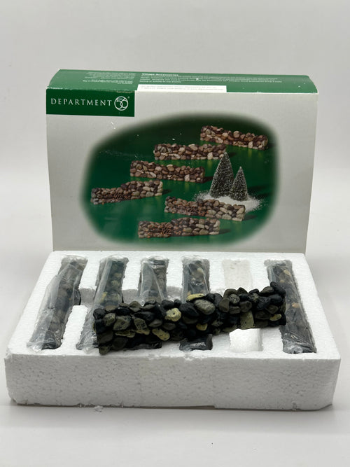 Department 56 - Fieldstone Wall - Village Accessories