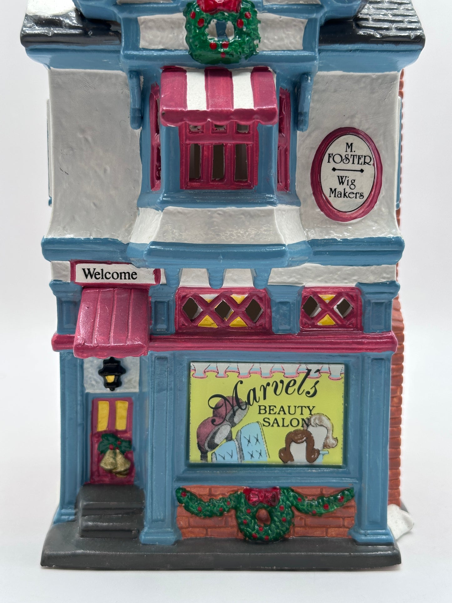Department 56 - Marvel's Beauty Salon - Original Snow Village