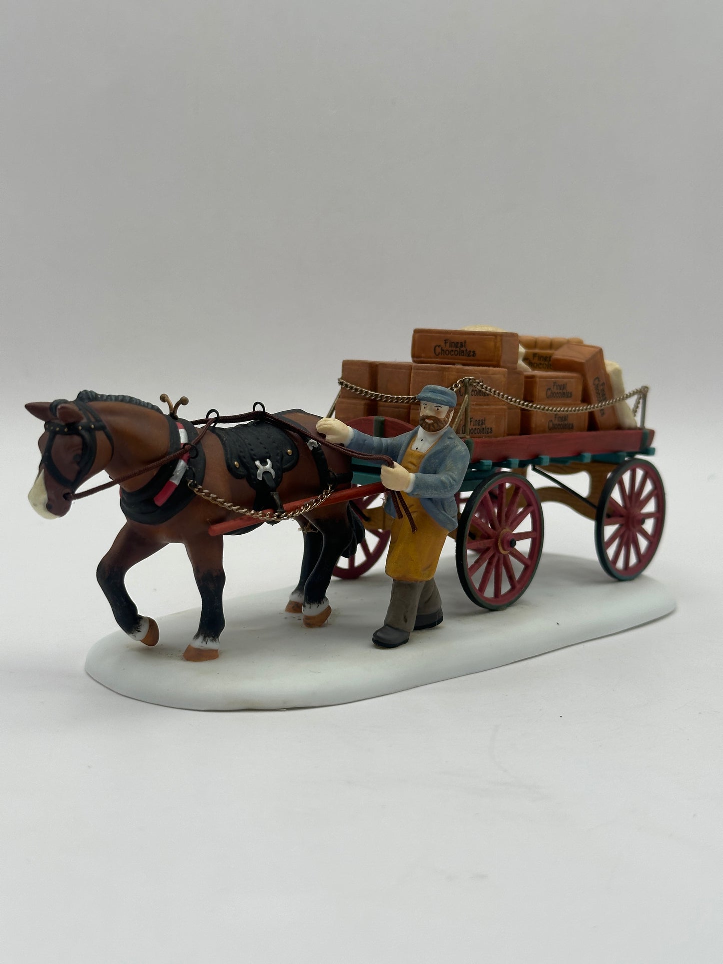 Department 56 - Gourmet Chocolates Delivery Wagon - Dickens' Village