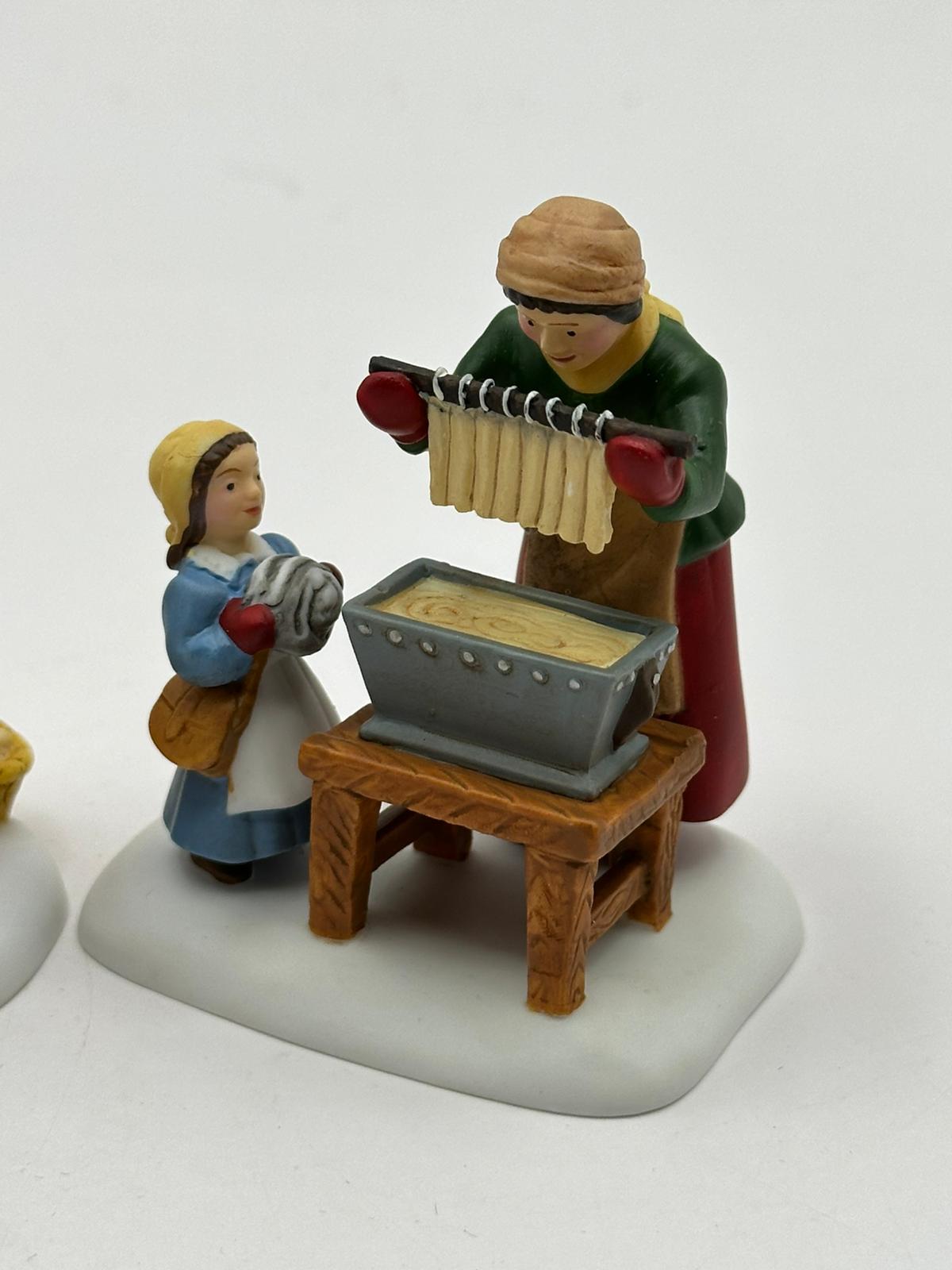 Department 56 - Making The Christmas Candles - New England Village