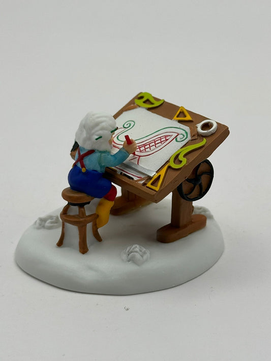 Department 56 - Santa's New Sleigh - Design #56 - North Pole Series