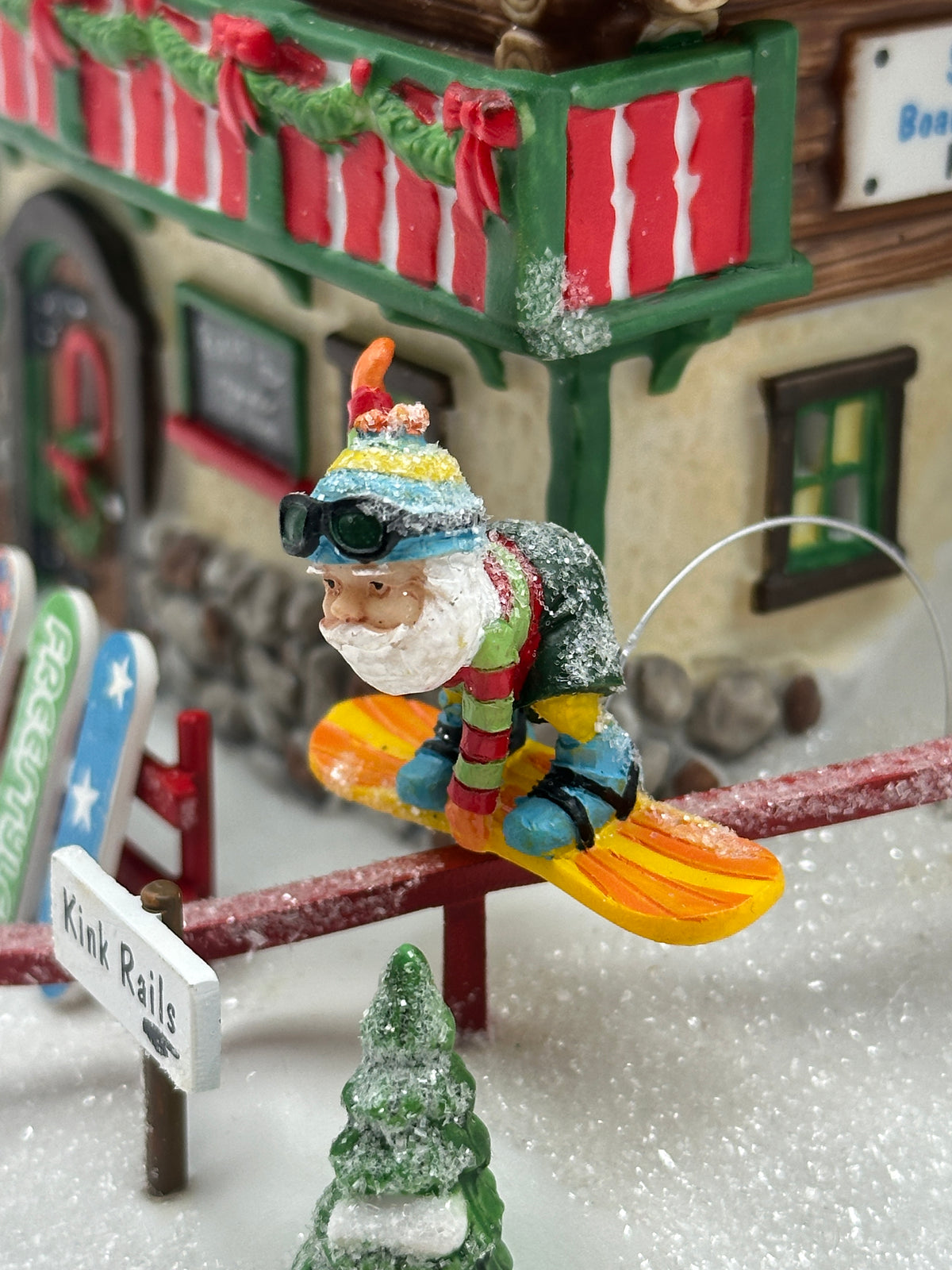 Department 56 - Nollie & Ollie's Custom Snowboards - North Pole Series