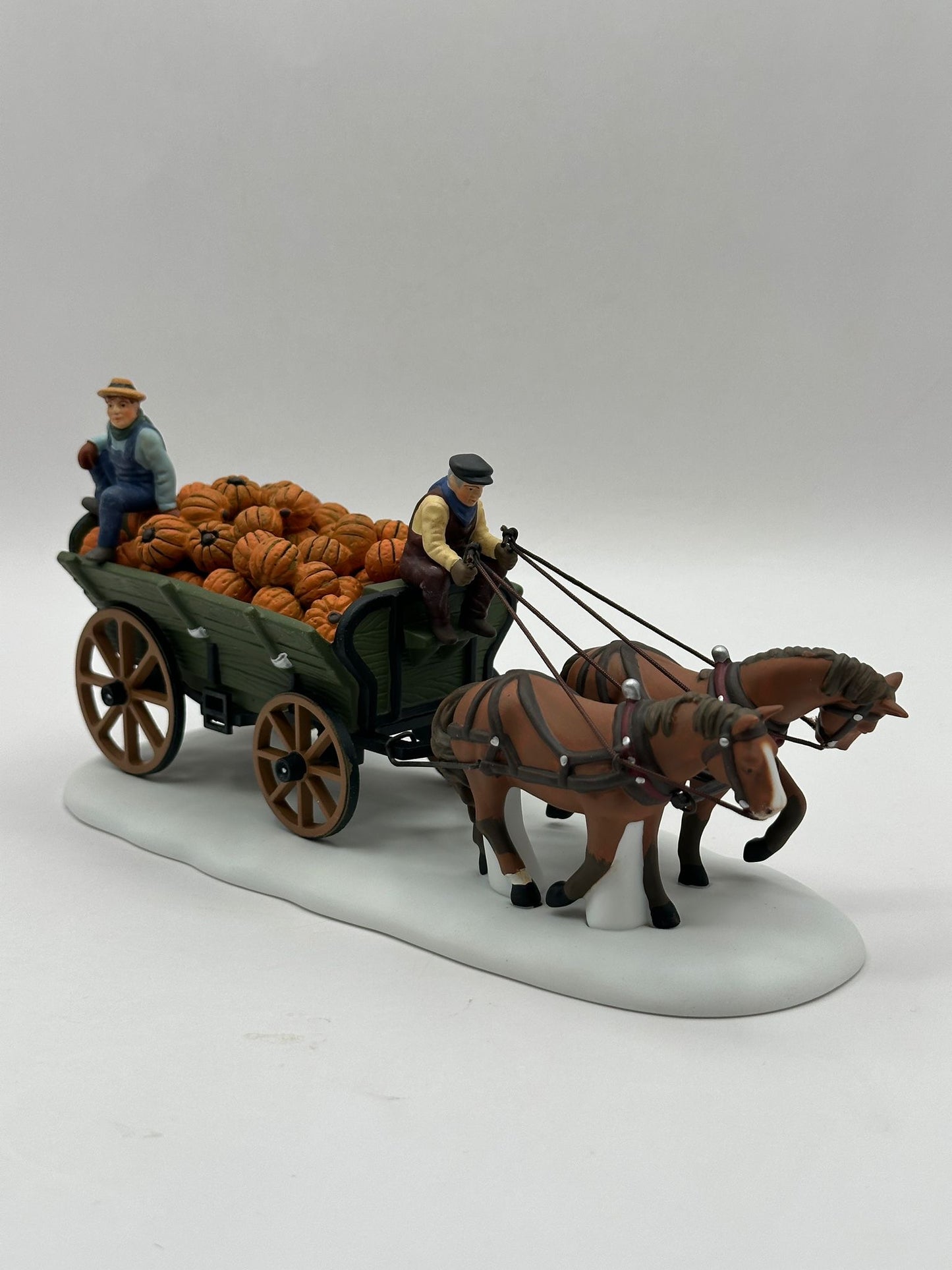 Department 56 - Harvest Pumpkin Wagon - New England Village