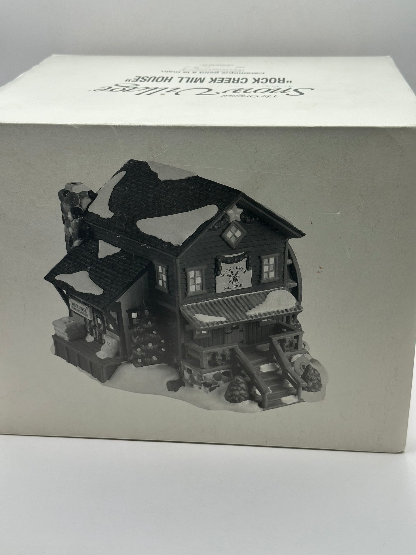 Department 56 - Rock Creek Mill House - Original Snow Village