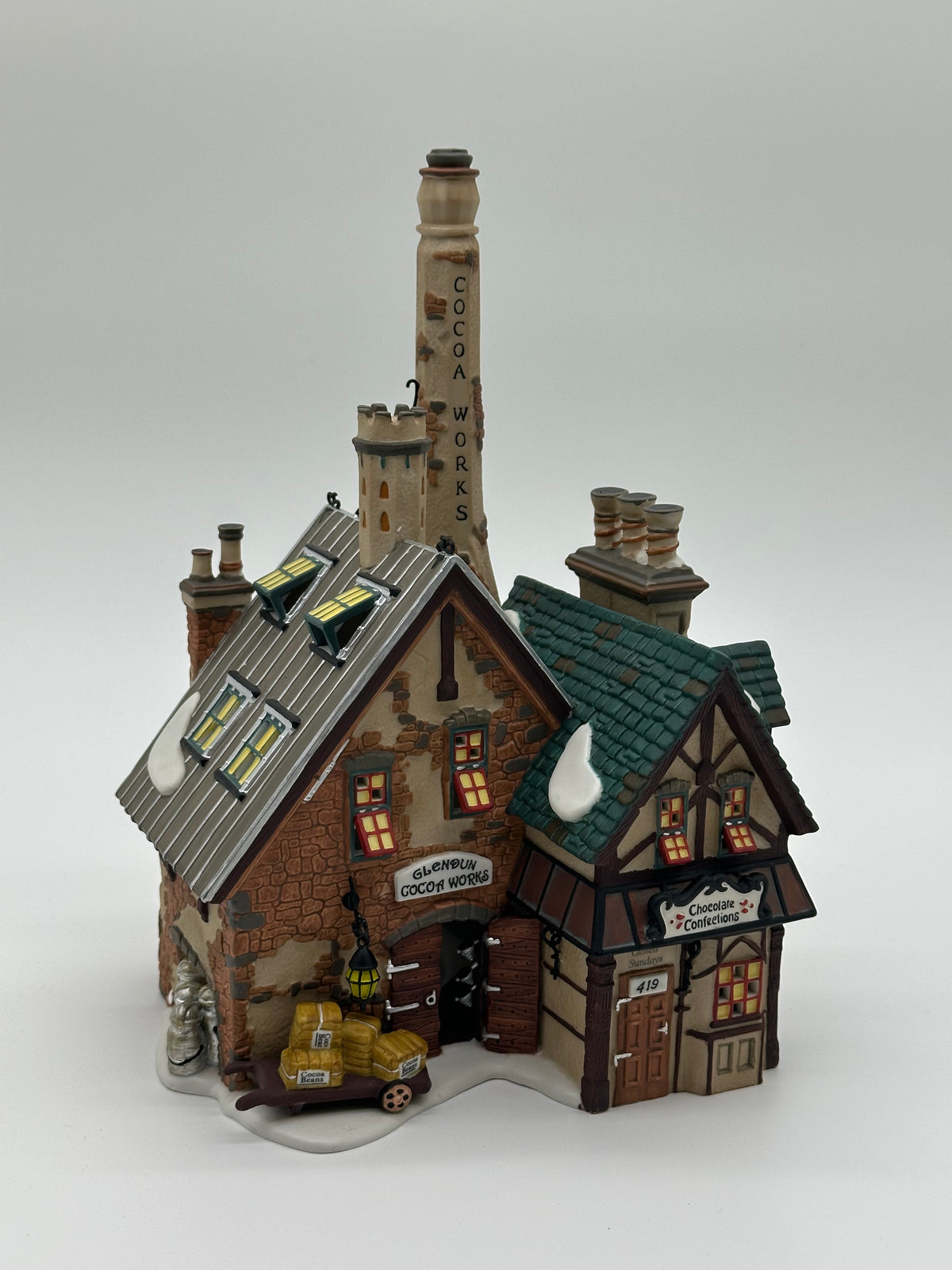 Department 56 - Glendun Cocoa Works - Dickens' Village