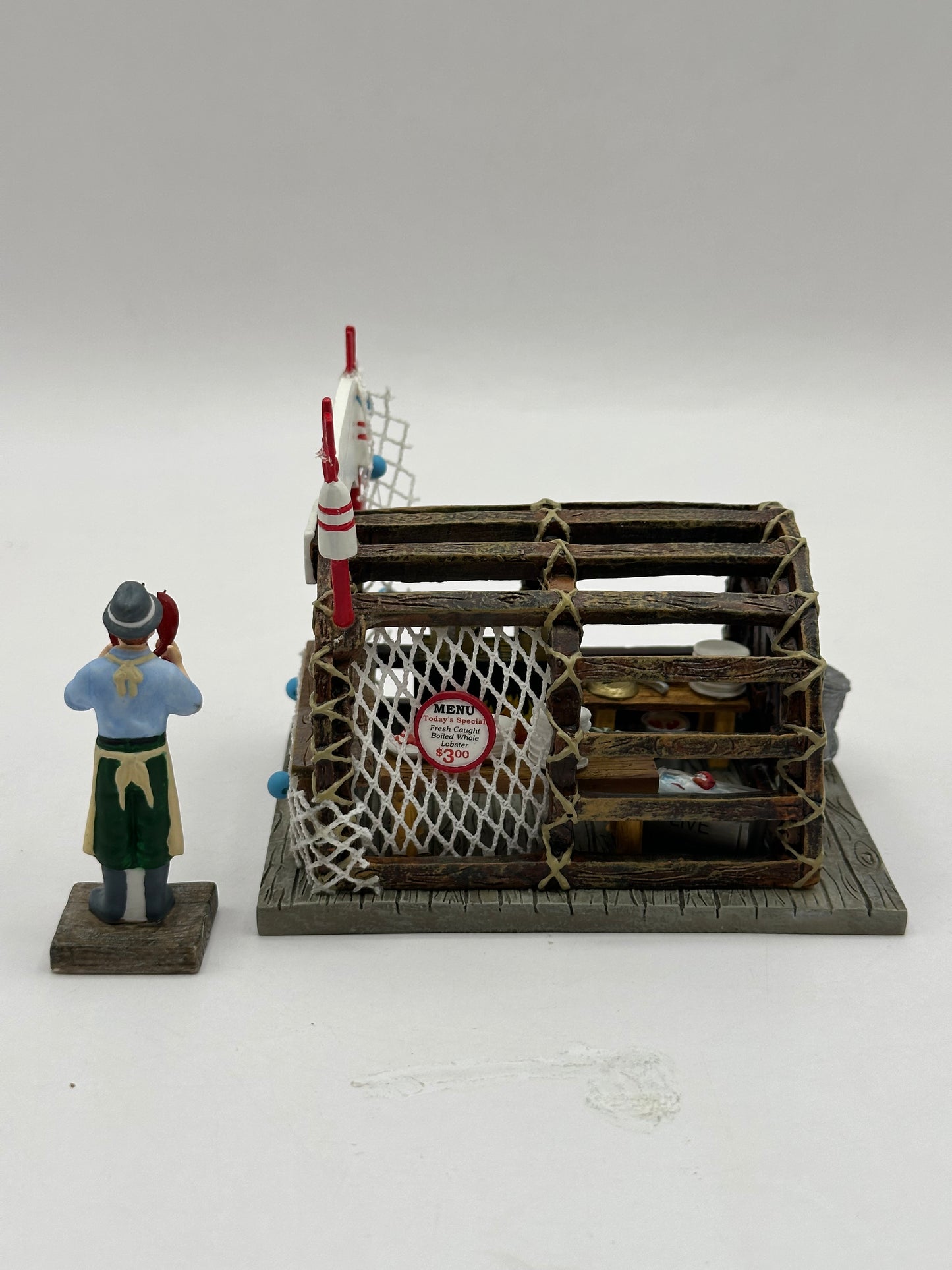 Department 56 - Lobster Trap Boardwalk Booth - Christmas in the City