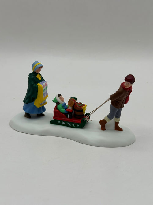 Department 56 - Delivering The Christmas Spirit - New England Village