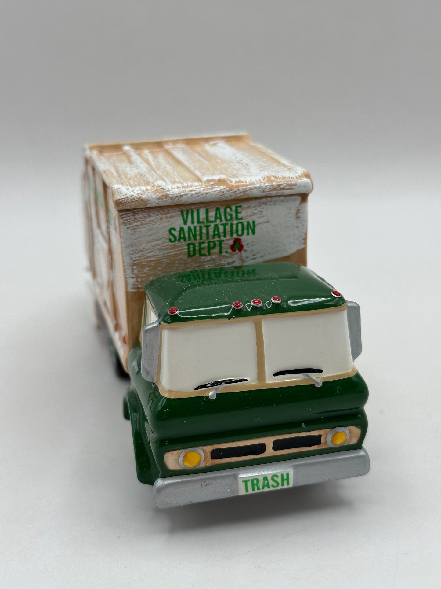 Department 56 - Village Service Vehicle - Garbage Truck - Original Snow Village