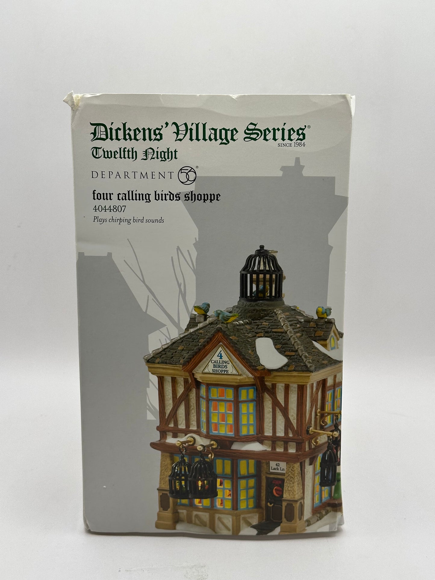 Department 56 - Four Calling Birds Shoppe - Dickens' Village