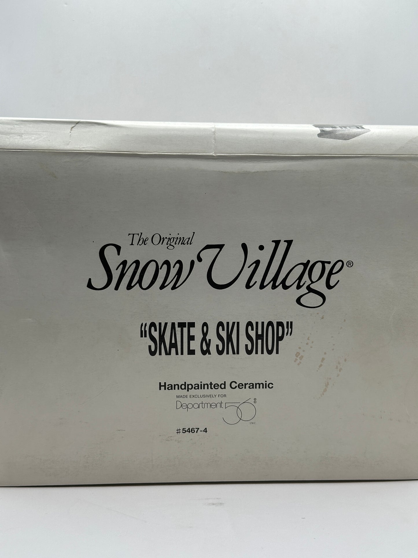 Department 56 - Skate & Ski Shop - Original Snow Village
