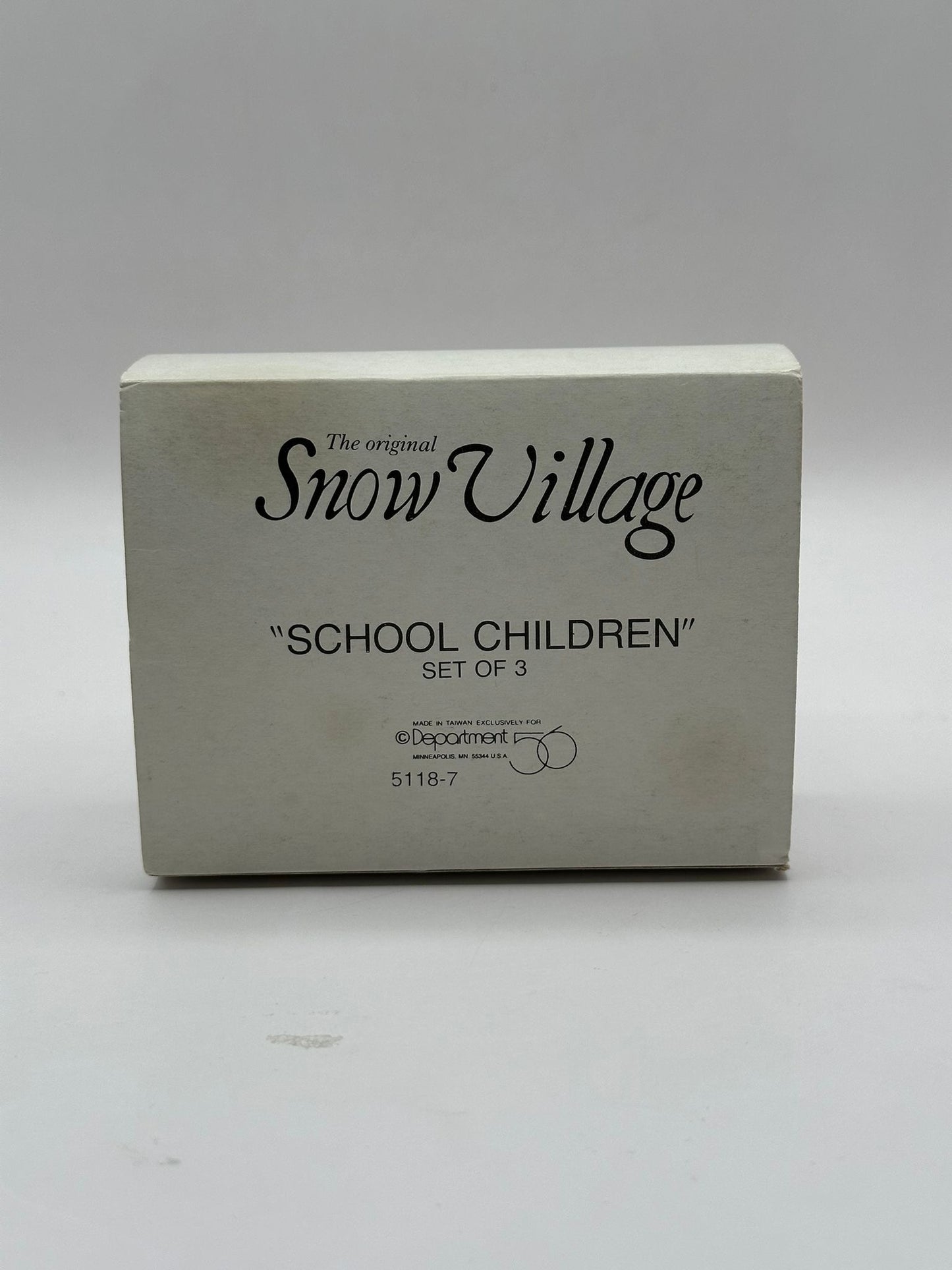 Department 56 - School Children - Original Snow Village
