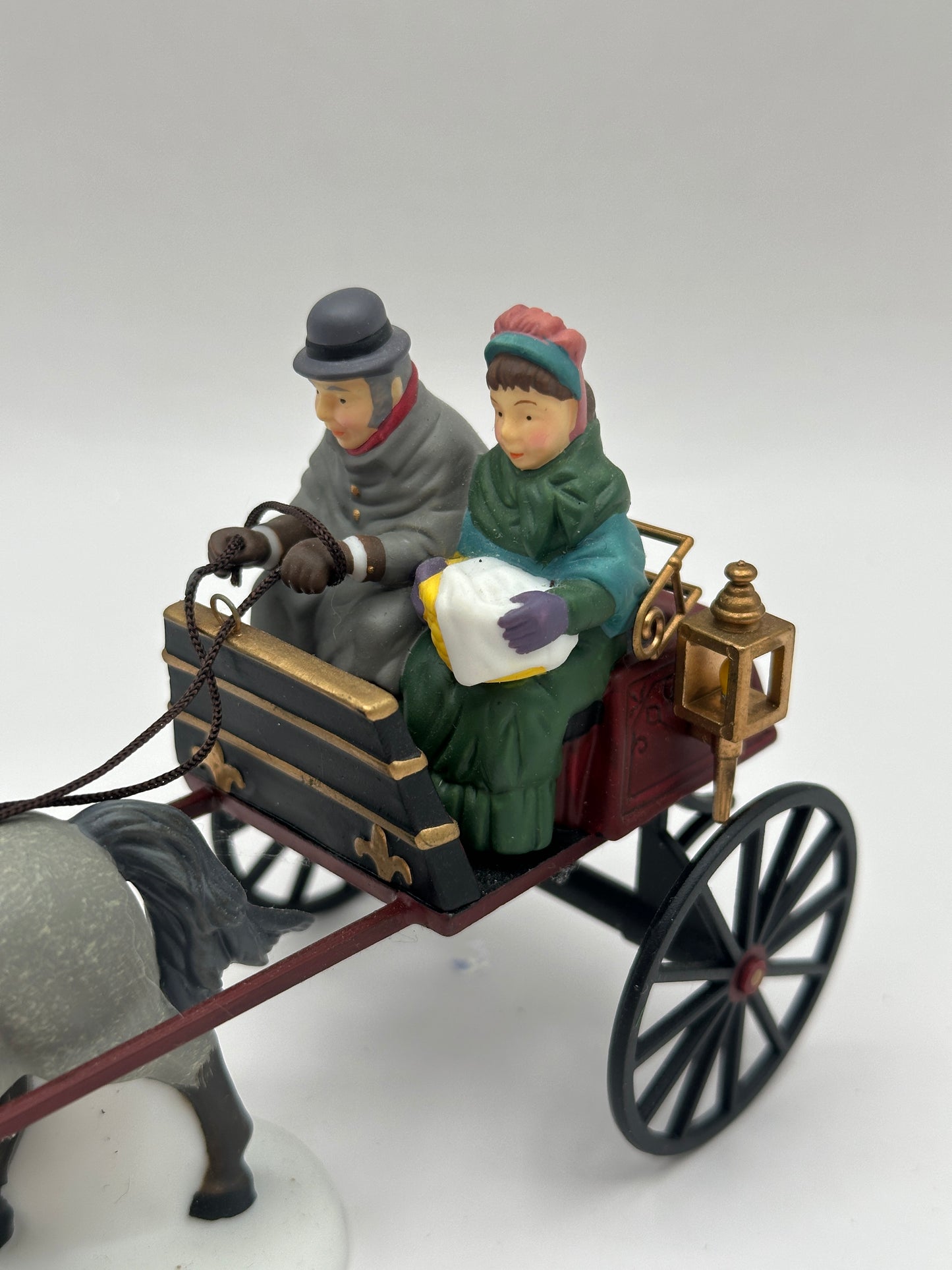 Department 56 - Red Christmas Sulky - Dickens' Village