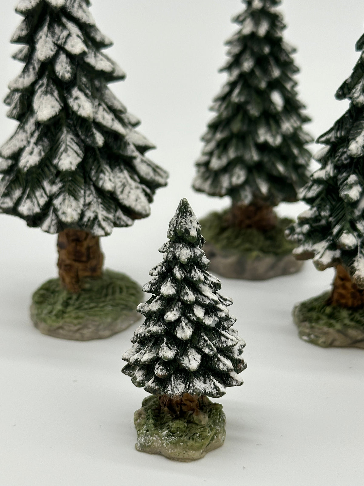 Department 56 - Snowy Evergreens (Small) - Village Accessories