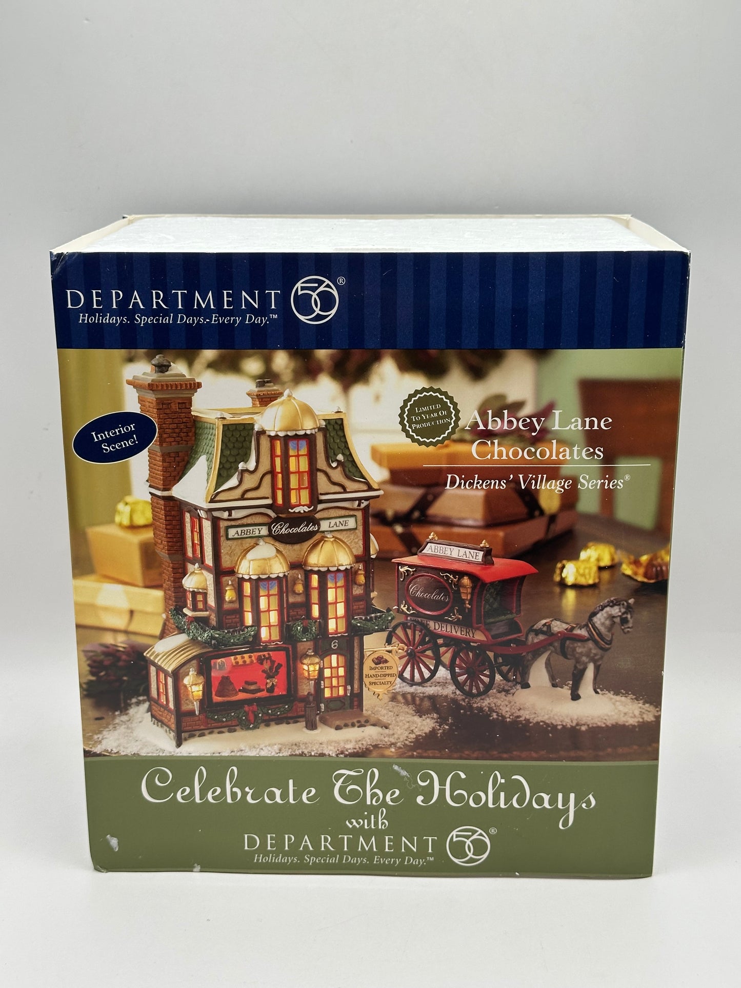 Department 56 - Abbey Lane Chocolates - Dickens' Village (Please Read Note)