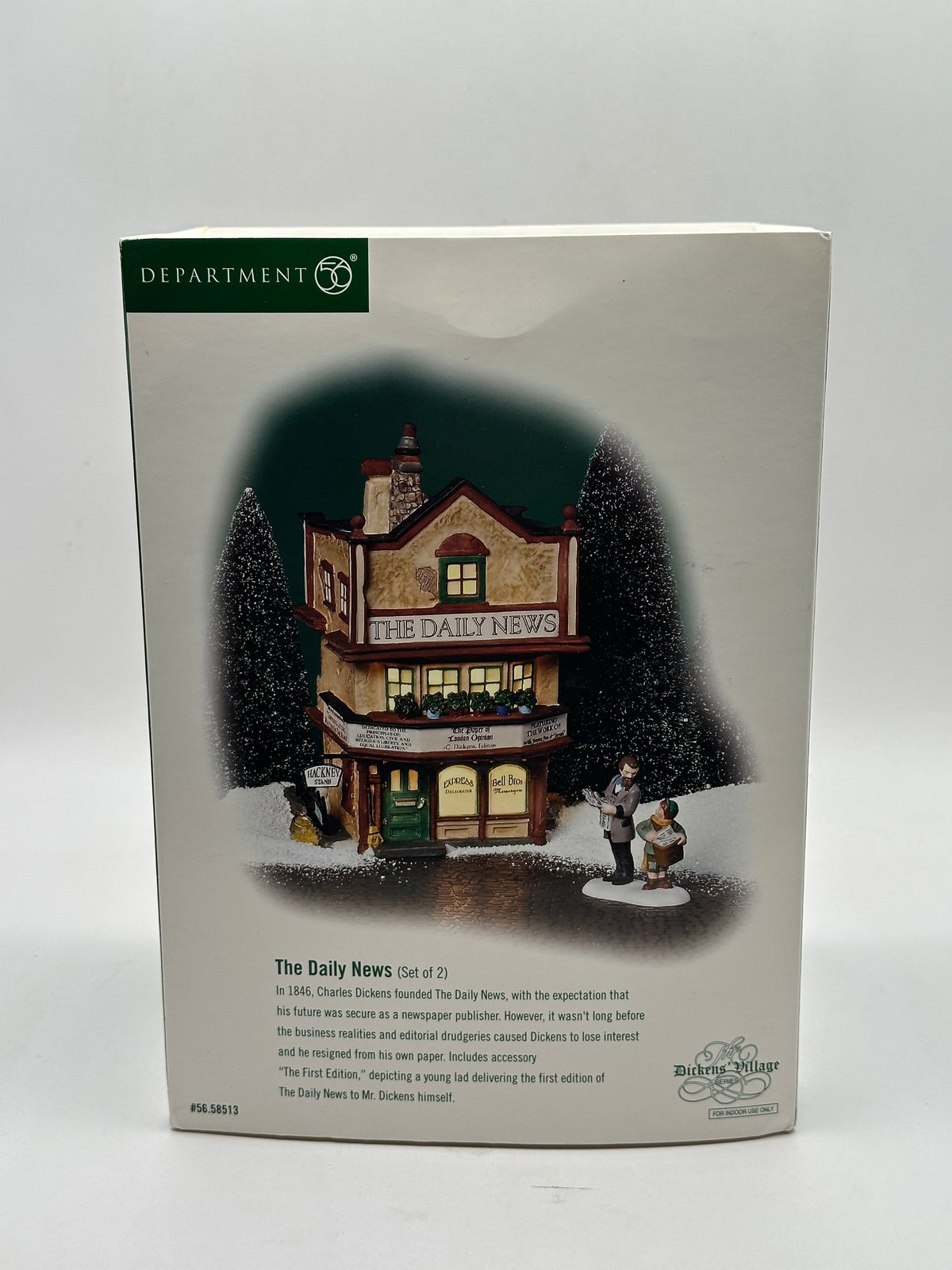 Department 56 - The Daily News - Dickens' Village