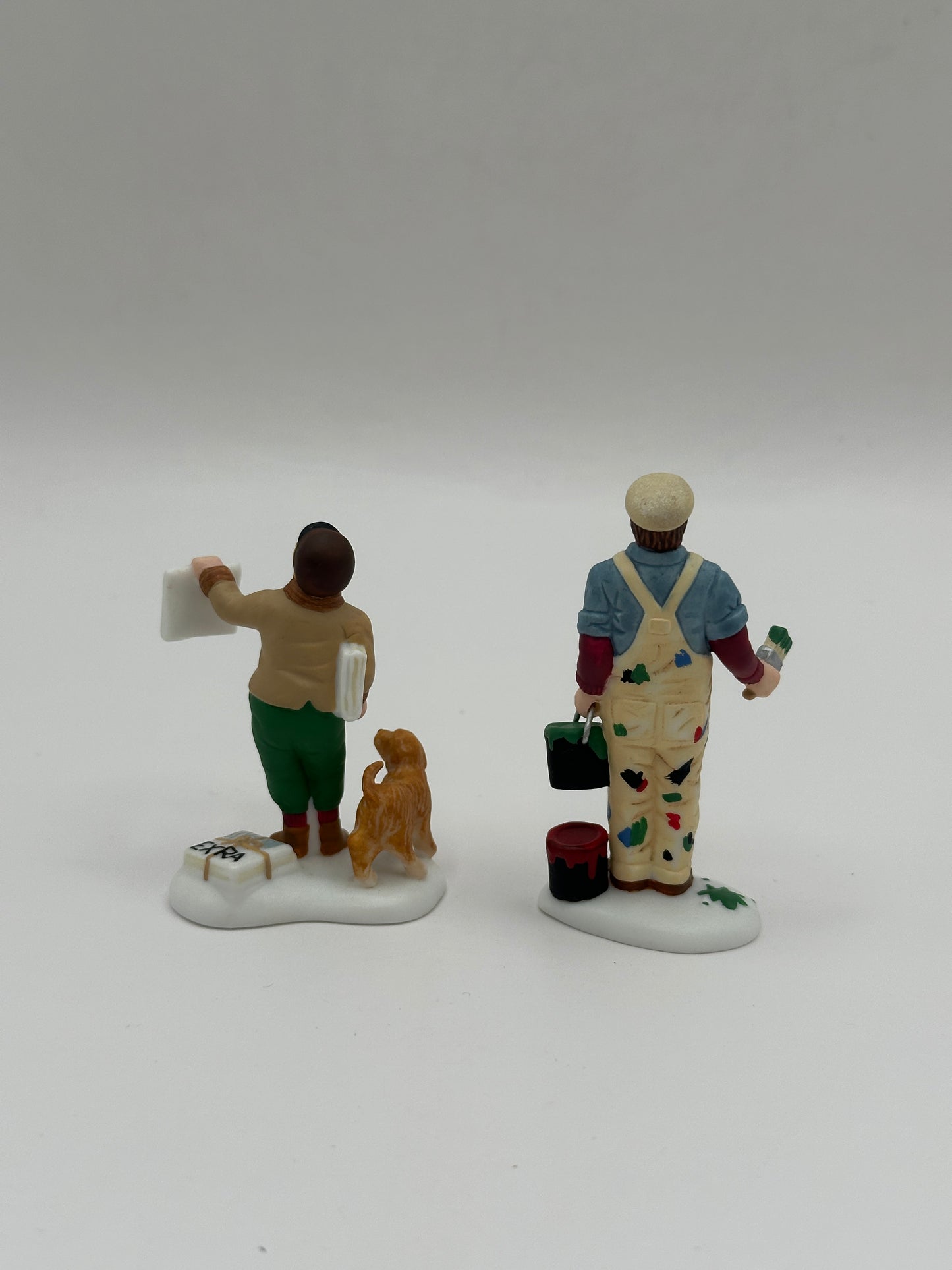 Department 56 - City Professions - House Painter & Newspaper Boy - Christmas in the City