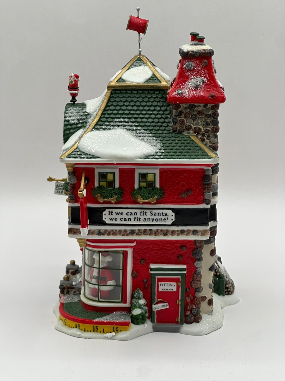 Department 56 - Santa's Tailor Shop - North Pole Series