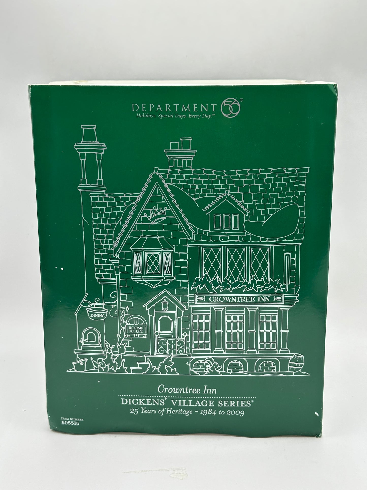 Department 56 - Crowntree Inn 25th Anniversary - Dickens' Village