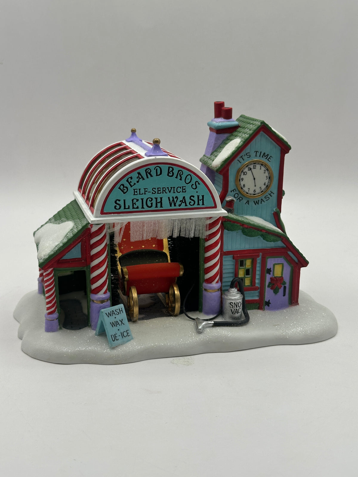 Department 56 - Beard Bros. Sleigh Wash - North Pole Series