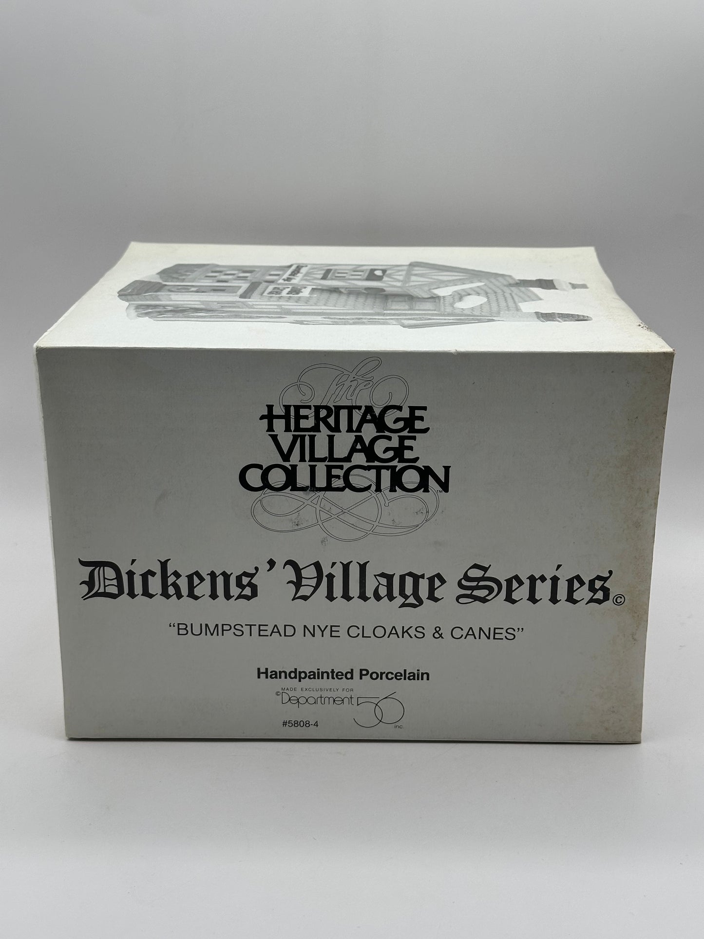 Department 56 - Bumpstead Nye Cloaks & Canes - Dickens’ Village