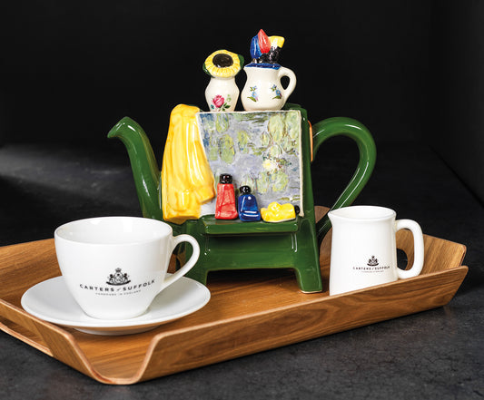 Carters of Suffolk - Artist Easel (Green)  - Handmade Teapot