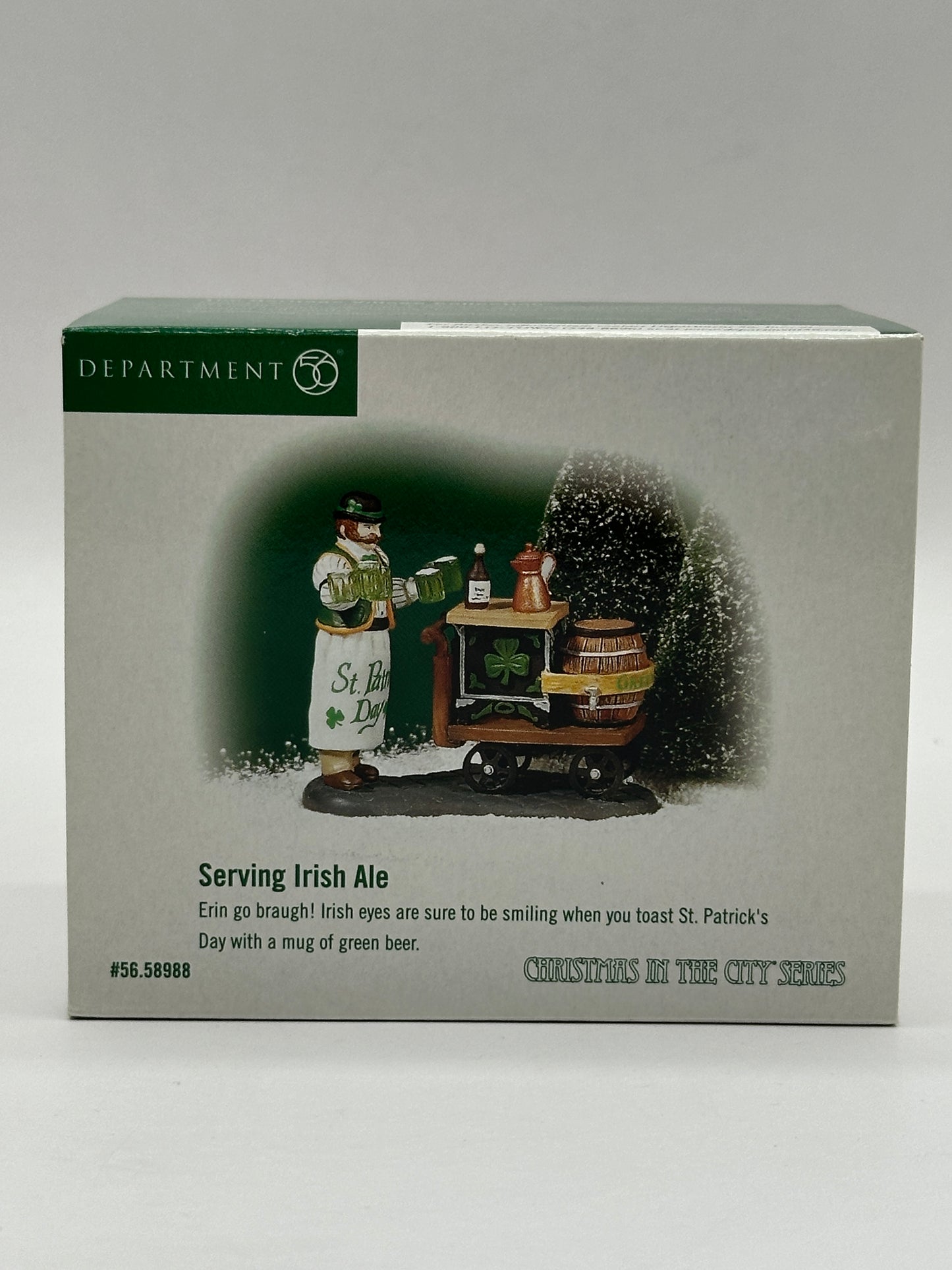 Department 56 - Serving Irish Ale - Christmas in the City