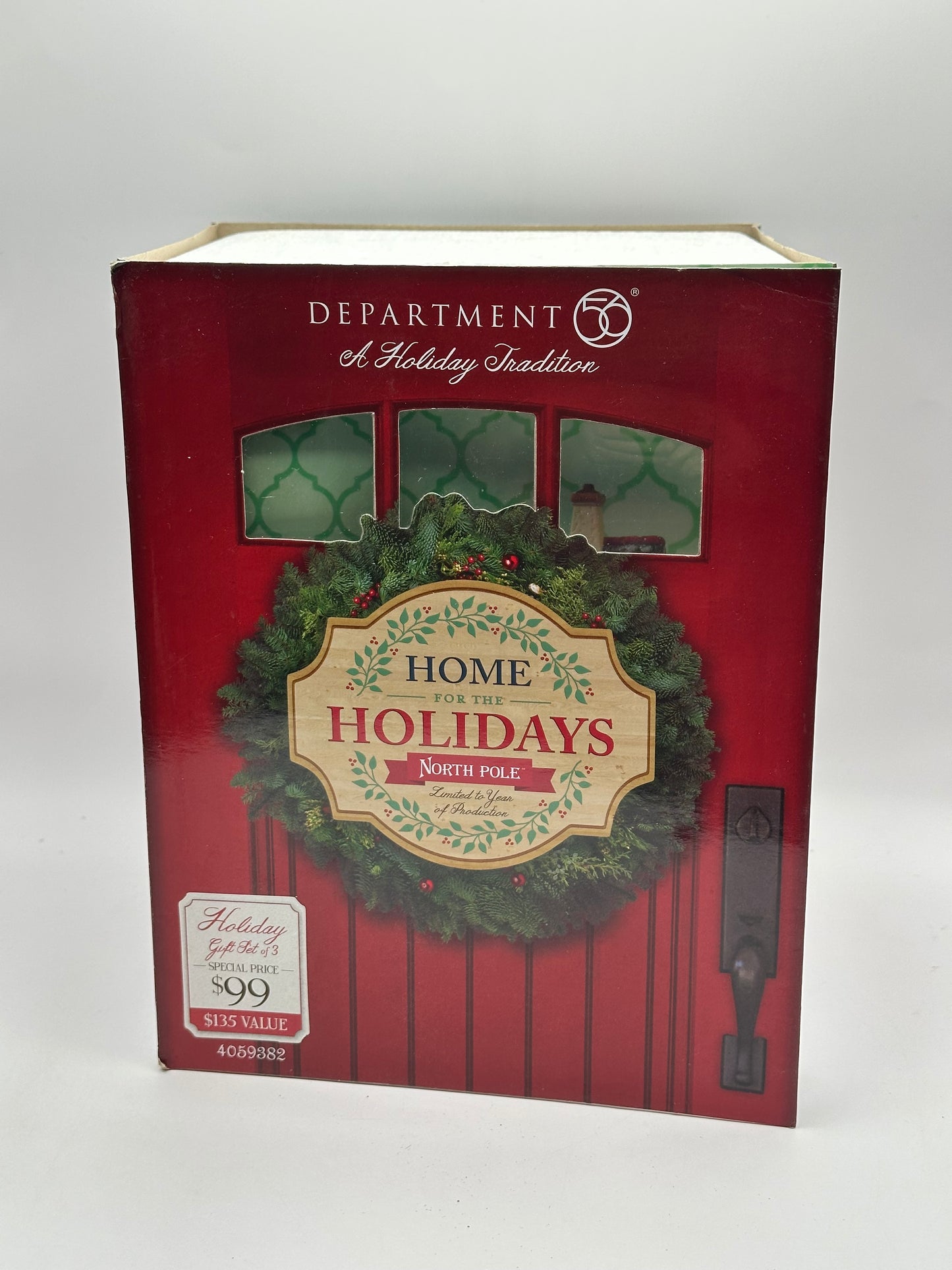 Dept 56 North Pole Home For The Holidays (Signed by Artist)