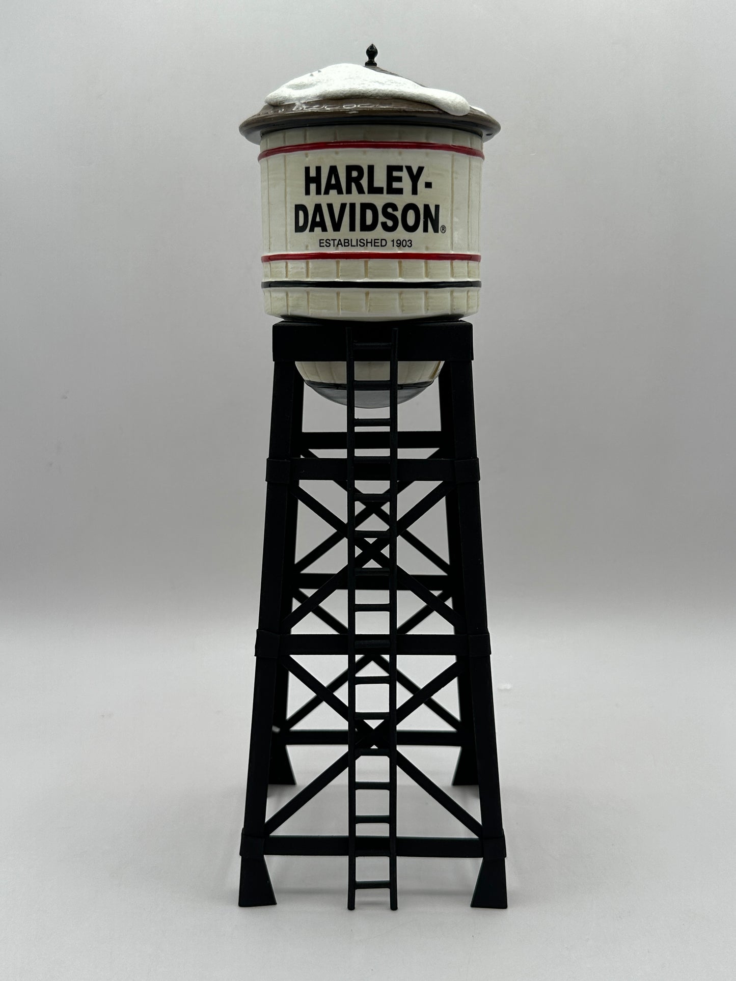 Department 56 - Harley-Davidson Water Tower - Original Snow Village