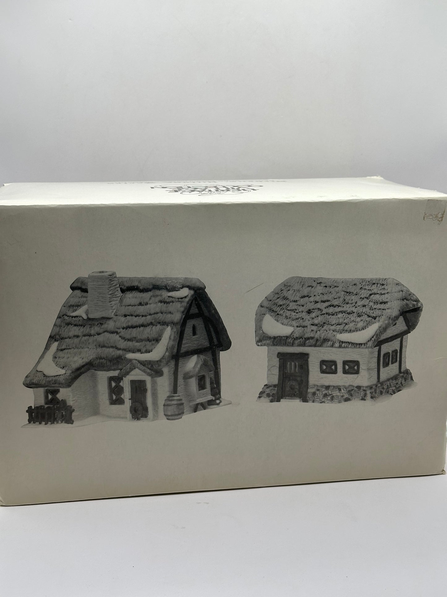 Dept 56 Dickens’ Village Barley Bree Farmhouse and Barn