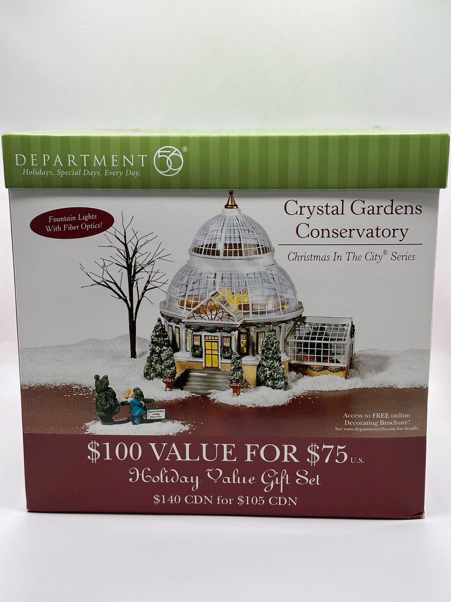 Department 56 - Crystal Gardens Conservatory - Christmas in the City