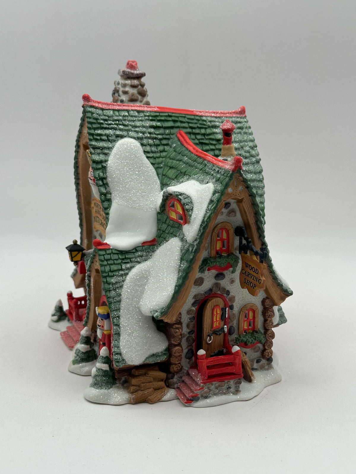 Department 56 - Hand Carved Nutcracker Factory - North Pole Series