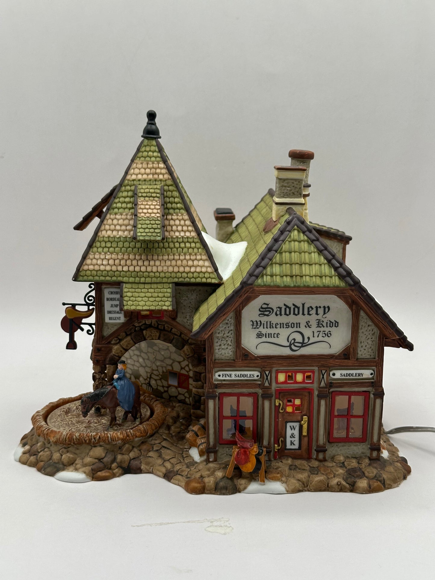 Department 56 - Wilkenson & Kidd Saddlery - Dickens' Village