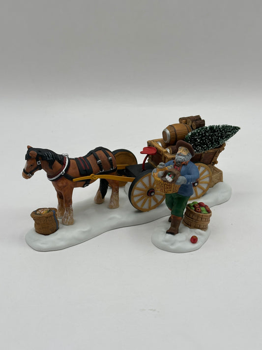 Department 56 - Load Up The Wagon - New England Village