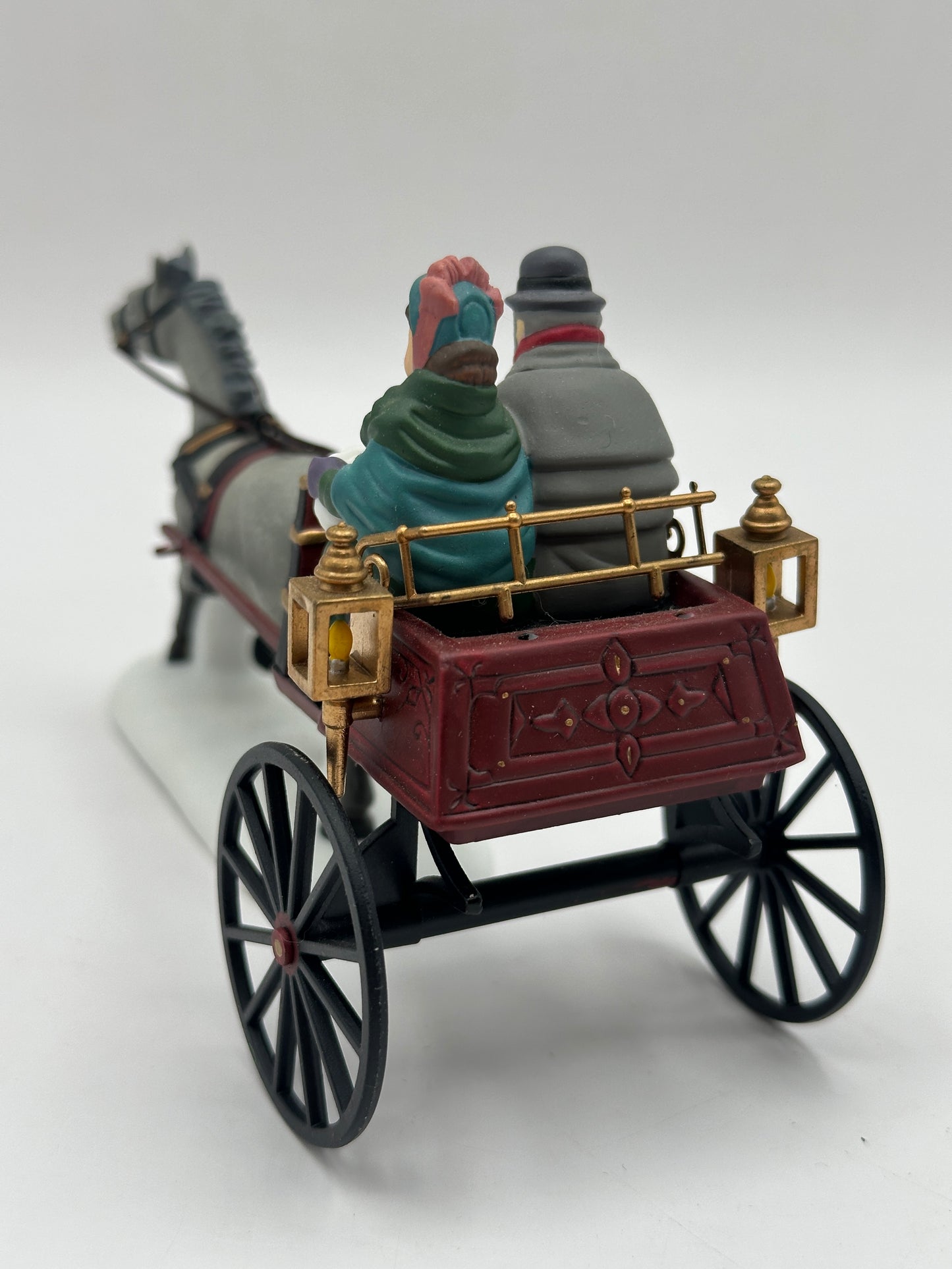 Department 56 - Red Christmas Sulky - Dickens' Village