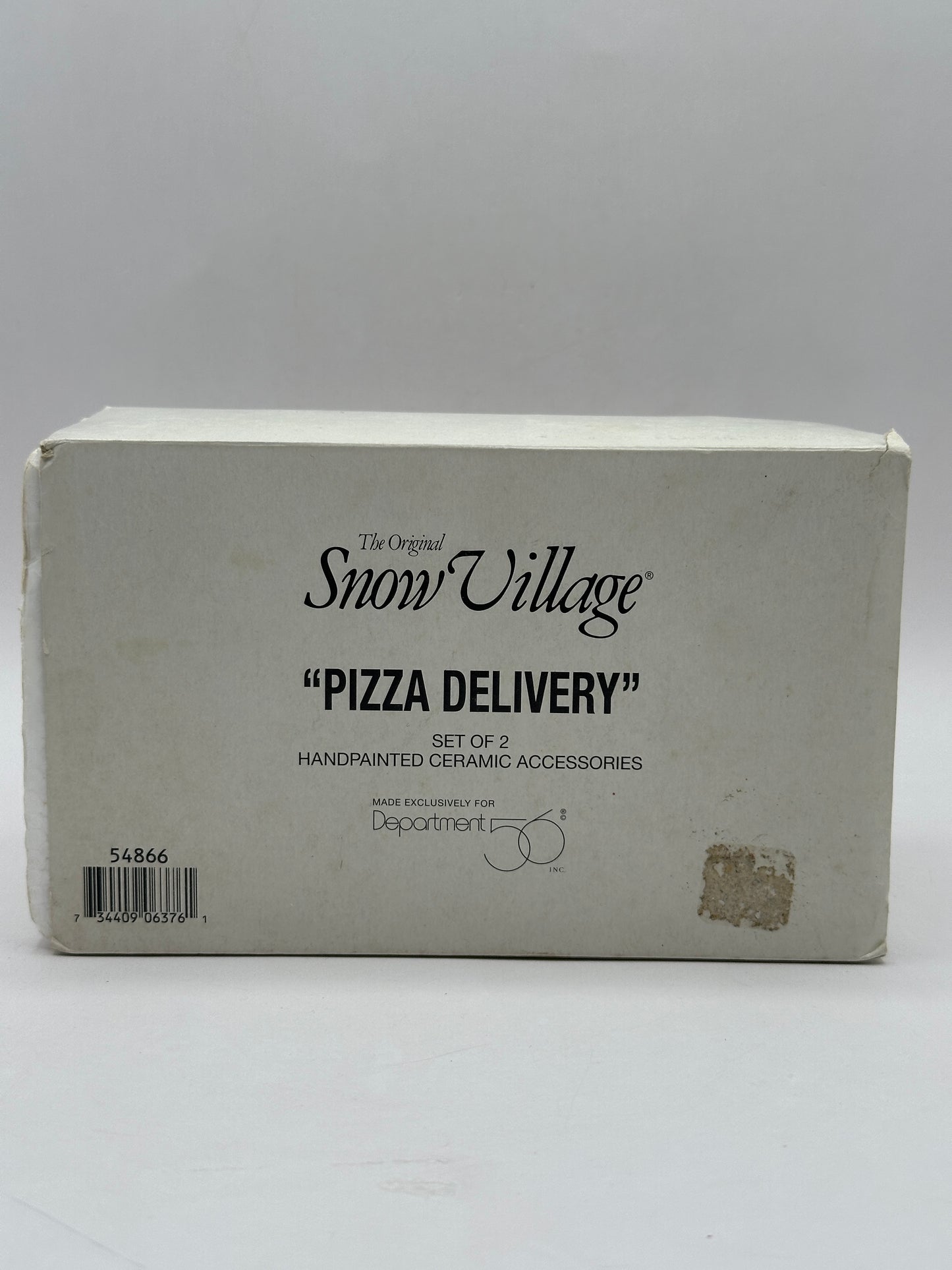 Department 56 - Pizza Delivery - Original Snow Village