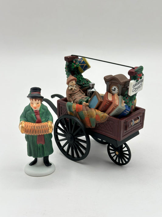 Department 56 - Chelsea Market Curiosities Monger & Cart - Dickens' Village
