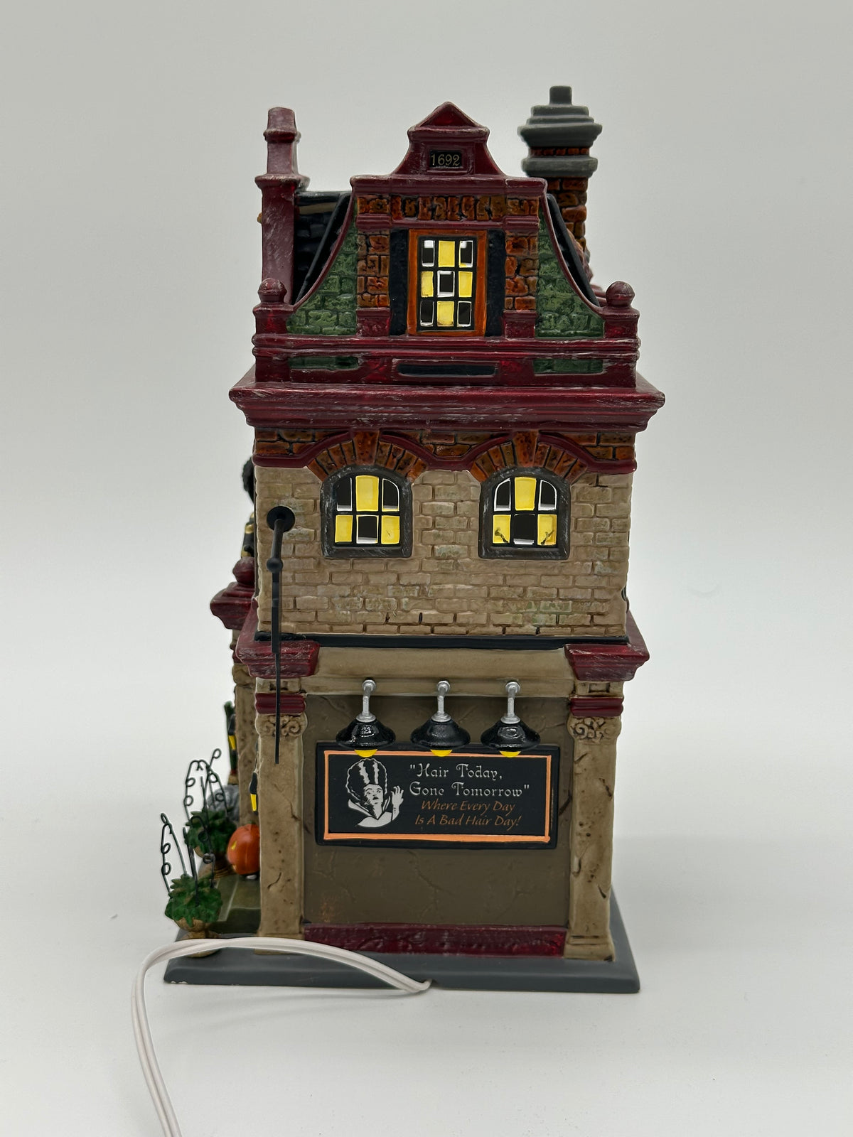 Department 56 - Hair Today, Gone Tomorrow - Snow Village Halloween