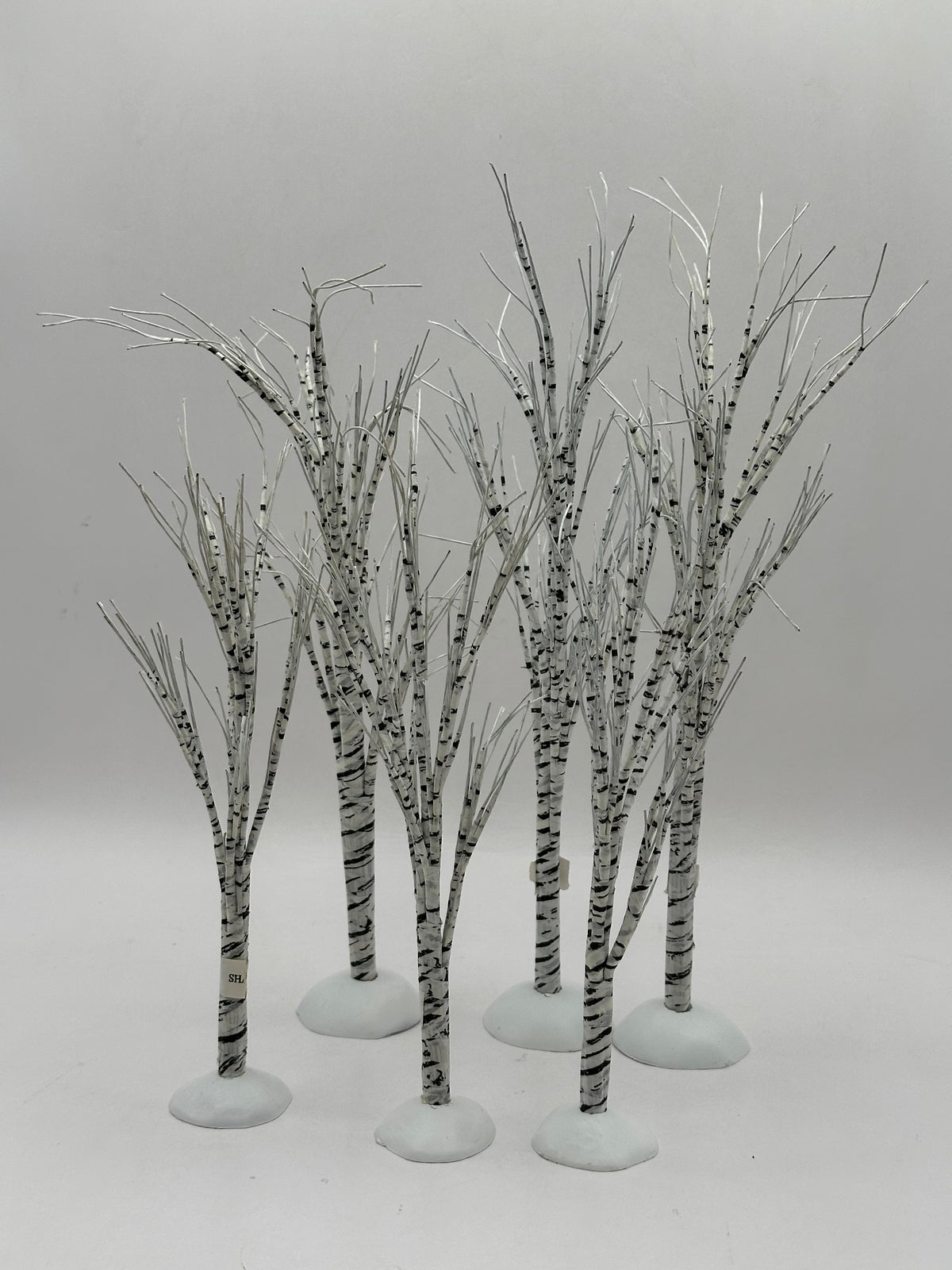 Department 56 - Winter Birch Trees - Village Accessories
