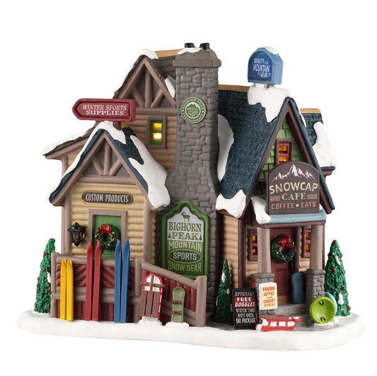 Lemax - Bighorn Peak Mountain Sports Snow Gear