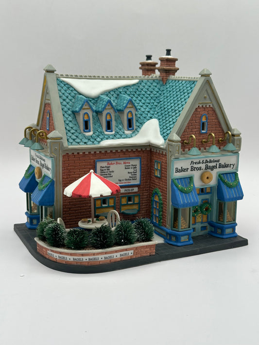 Department 56 - Baker Bros. Bagel Bakery - Christmas in the City