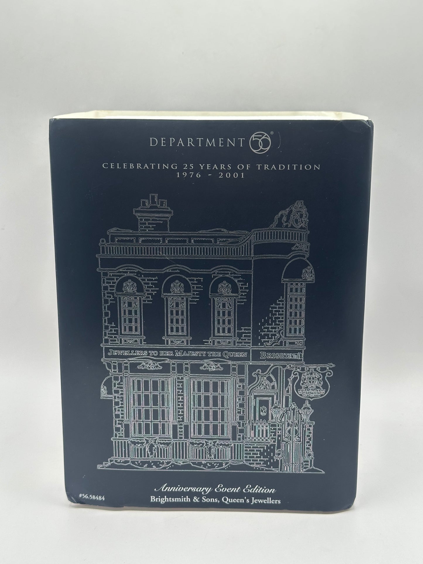 Department 56 - Brightsmith & Sons, Queen's Jewellers - Dickens' Village